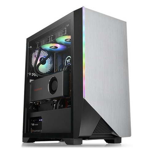 Корпус ATX Thermaltake H550 TG RGB, Midi-Tower, без БП, черный [ca-1p4-00m1wn-00]
