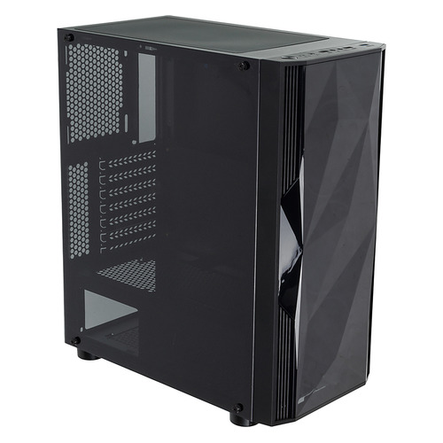 Корпус ATX Formula F-3401 (V1), Midi-Tower, без БП, черный [f-3401 v1]