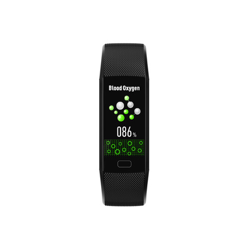 Смарт-браслет Digma Force C7, 1.14", черный / черный [c7b]