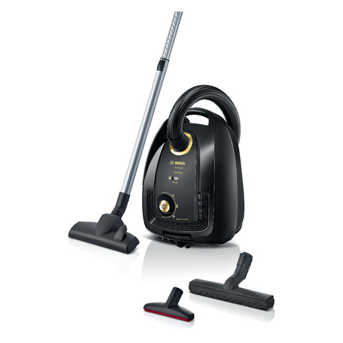 Пылесос Bosch BGLS48GOLD, 2200Вт, черный