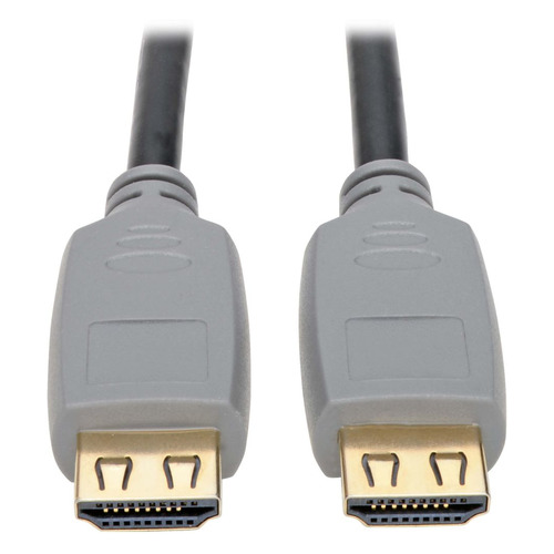 Кабель аудио-видео Tripp Lite P568-006-2A, HDMI (m) - HDMI (m) , ver 2.0, 1.8м, GOLD, черный/серый