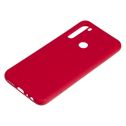 Чехол (клип-кейс) BORASCO Soft Touch, для Xiaomi Redmi Note 8T, красный [38164]