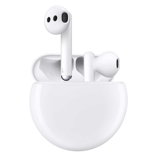 Гарнитура Huawei Freebuds 3 CM-SHK00, Bluetooth, вкладыши, белый [55032126]