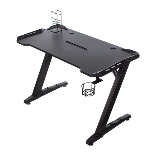 Стол игровой Бюрократ CARRY-02, карбон, черный