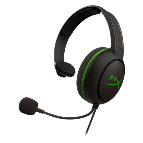 Проводная гарнитура HYPERX Cloud Chat для Xbox Series/One, черный/зеленый [hx-hscchx-bk/ww]