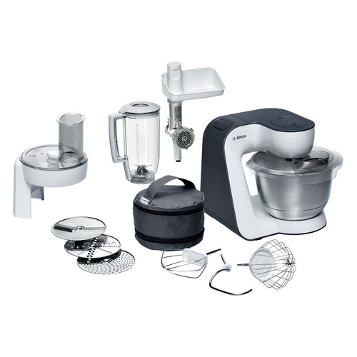 Кухонная машина Bosch MUM50131, белый / черный