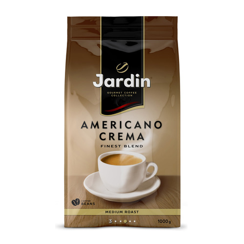 Кофе зерновой JARDIN Americano Crema, средняя обжарка, 1000 гр [1090-06-н]