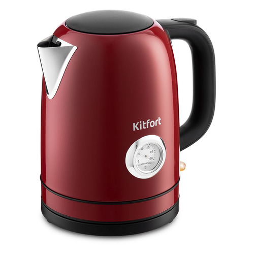 Чайник электрический KitFort КТ-683-2, 2200Вт, красный