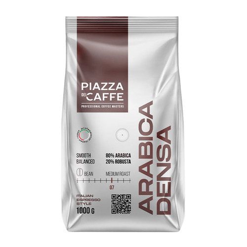 Кофе зерновой JARDIN Piazza del Caffe Arabica Denca, темная обжарка, 1000 гр [1368-06]