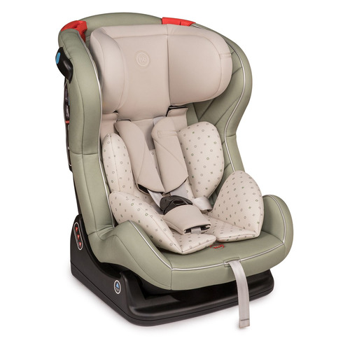 Автокресло детское Happy Baby Passenger V2, 0+/1/2, зеленый/бежевый