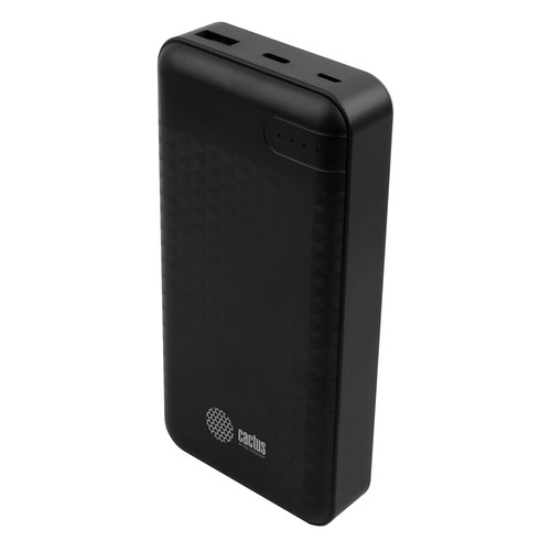 Внешний аккумулятор (Power Bank) Cactus CS-PBFSET-20000, 20000мAч, черный