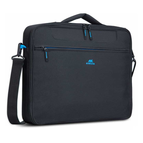 Портфель 16" Riva 8087, черный