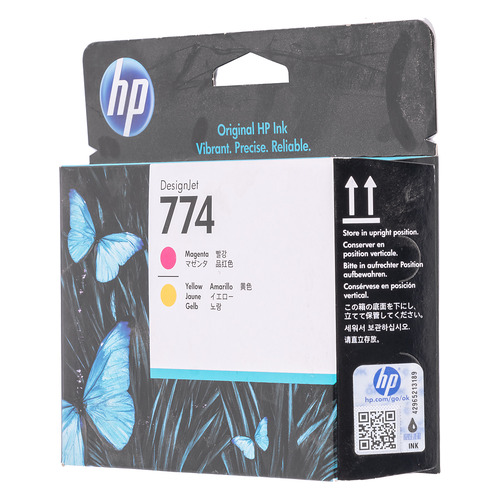 Картридж HP 774, пурпурный / желтый / P2V99A