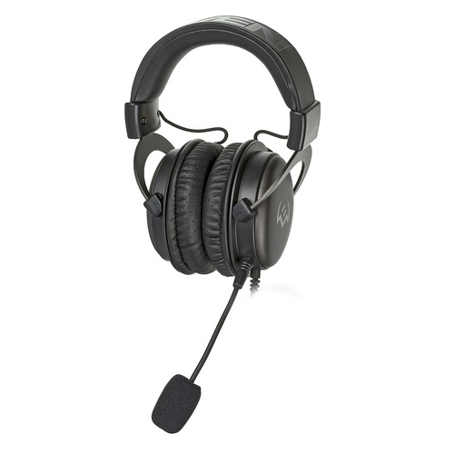 Гарнитура игровая Sven AP-G999MV, для компьютера, мониторные, серый [sv-018641]