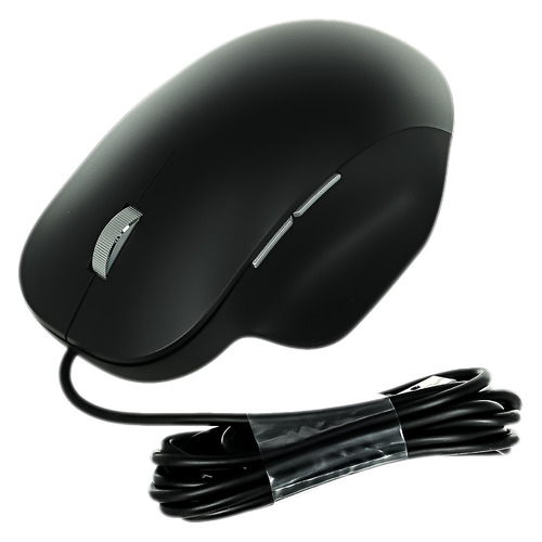 Мышь Microsoft Ergonomic, оптическая, проводная, USB, черный [rjg-00010]