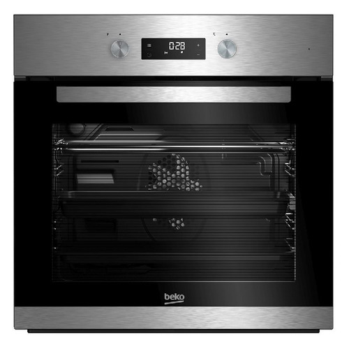 Духовой шкаф Beko BIM22304XCS, нержавеющая сталь/черный