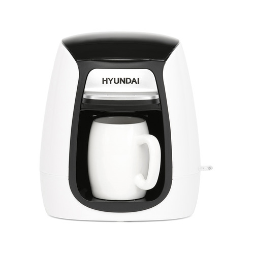 Кофеварка Hyundai HYD-0102, капельная, белый