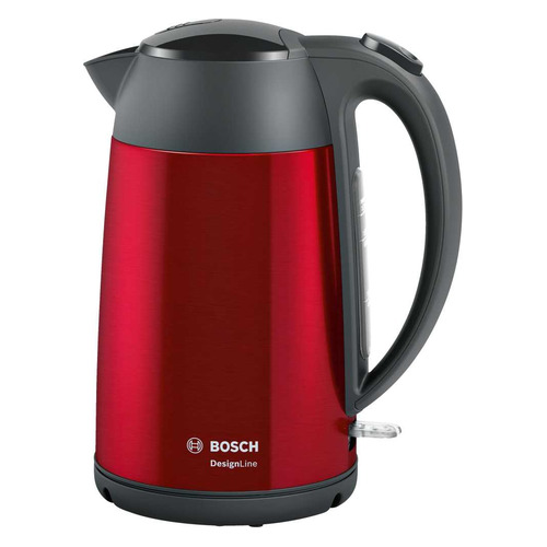 Чайник электрический Bosch TWK3P424, 2400Вт, красный