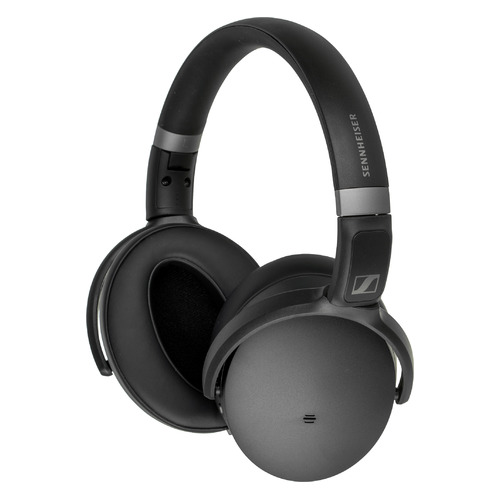 Наушники Sennheiser HD 450BT, 3.5 мм/Bluetooth/USB Type-C, мониторные, черный [508386]