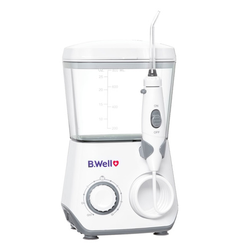 Ирригатор B.Well WI-933, цвет: белый и серый