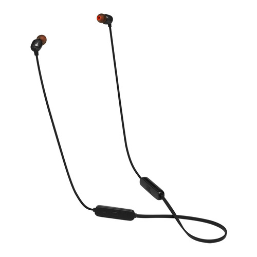 Гарнитура JBL Tune 115BT, Bluetooth, вкладыши, черный [jblt115btblk]