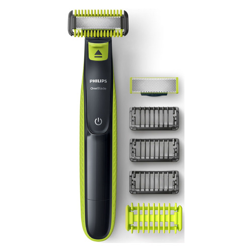 Триммер Philips OneBlade QP2620/20 салатовый/черный