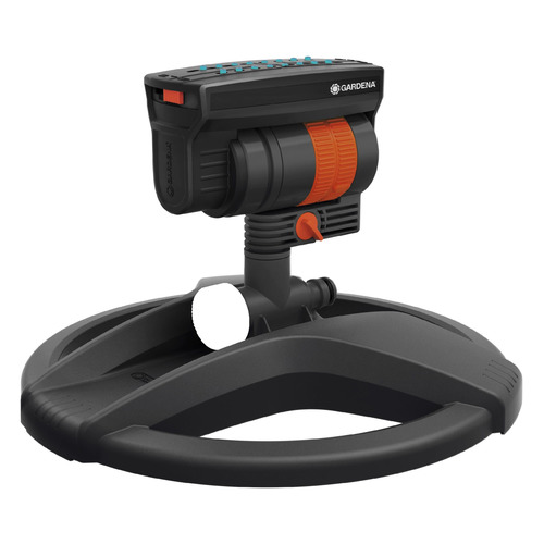 Дождеватель Gardena AquaZoom Compact осцилирующий черный оранжевый (18708-20.000.00)