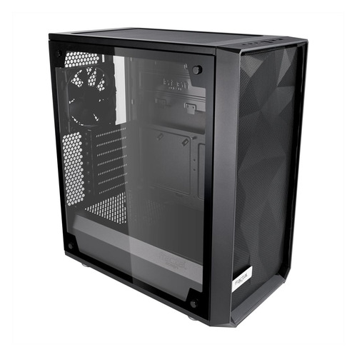 Корпус ATX Fractal Design Meshify С Blackout TG Light, Midi-Tower, без БП, черный [fd-ca-mesh-c-bko-tgl]