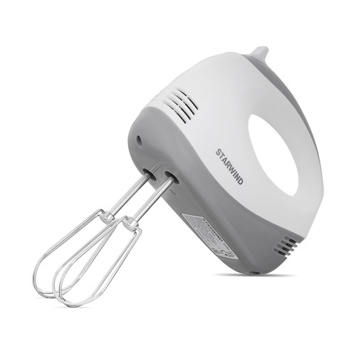 Миксер StarWind SHM-211, ручной, белый и серый