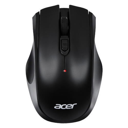 Мышь Acer OMR030, оптическая, беспроводная, USB, черный [zl.mceee.007]