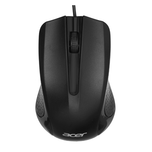 Мышь Acer OMW010, оптическая, проводная, USB, черный [zl.mceee.001]