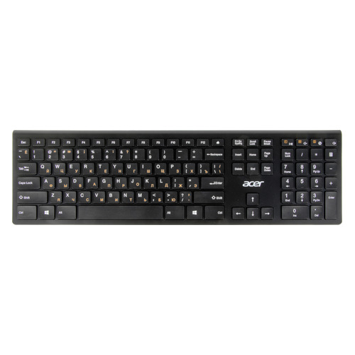 Клавиатура Acer OKR020, USB, Радиоканал, черный [zl.kbdee.004]