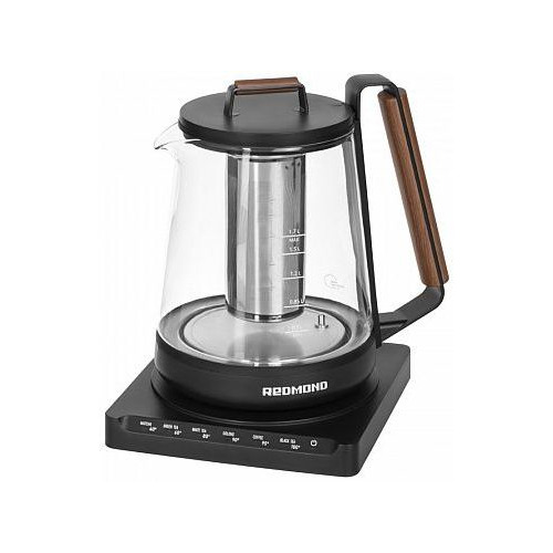 Чайник электрический Redmond RK-G1308D, 1500Вт, черный