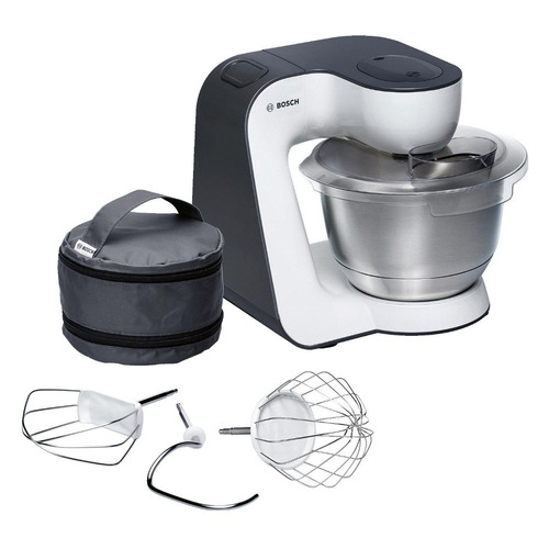 Кухонная машина Bosch MUM54A00, серый / белый