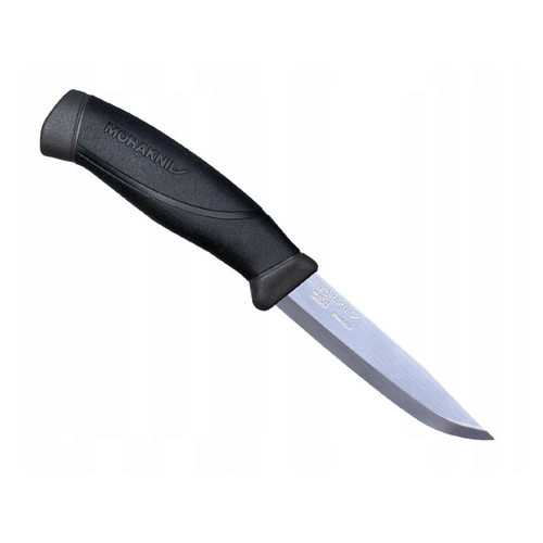 Нож MORAKNIV Companion, 104мм, заточка прямая, стальной, черный/антрацит [13165]
