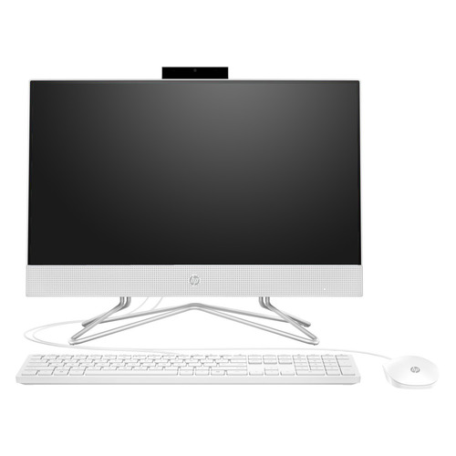 Моноблок HP 22-df0008ur, 21.5", Intel Core i5 1035 G1, 8ГБ, 1ТБ, NVIDIA GeForce MX330 - 2048 Мб, Free DOS 3.0, белый [14p47ea]
