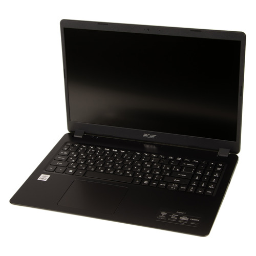 Ноутбук Acer Aspire 3 A315-56-34DD, 15.6", Intel Core i3 1005G1 1.2ГГц, 8ГБ, 1000ГБ, 128ГБ SSD, Intel UHD Graphics , Eshell, NX.HS5ER.011, черный