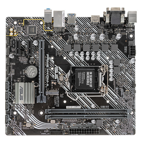 Материнская плата ASUS PRIME H410M-A, LGA 1200, Intel H410, mATX, Ret