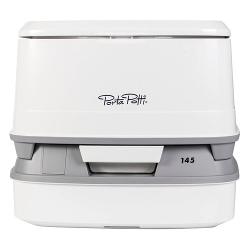 Биотуалет THETFORD Porta Potti 145, жидкостный, переносной, нижний бак 12л, белый/серый [92802]
