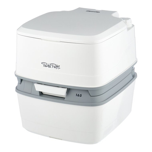 Биотуалет THETFORD Porta Potti 165, жидкостный, переносной, нижний бак 21л, белый [92806]