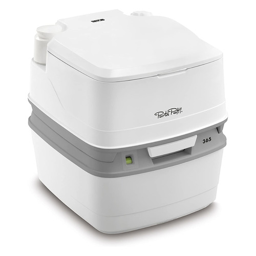 Биотуалет THETFORD Porta Potti 365, жидкостный, переносной, нижний бак 21л, белый/серый [92820]