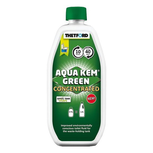 Жидкость для биотуалетов THETFORD Aqua Kem Green Concentrated, для дезодорирования, 0.75л [30645cw]