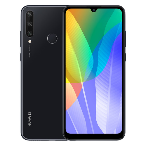 Смартфон Huawei Y6P 64Gb, черный