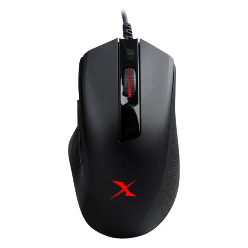 Мышь A4TECH Bloody X5 Max, игровая, оптическая, проводная, USB, черный