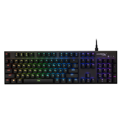 Клавиатура HYPERX Alloy FPS RGB, USB, черный [hx-kb1ss2-ru]