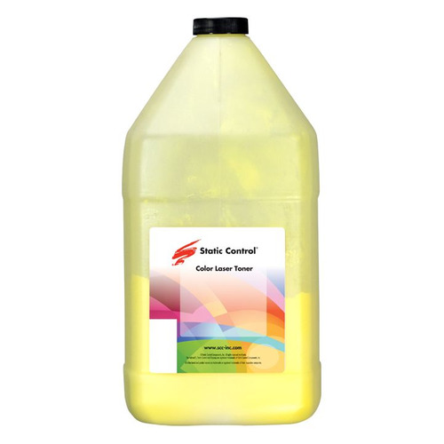Тонер STATIC CONTROL HM775-1KG-YOS, для HP CLJ Enterprise 700 M775/CP5520/CP5525/M750; CLJ Pro CP5225, желтый, 1000грамм, флакон