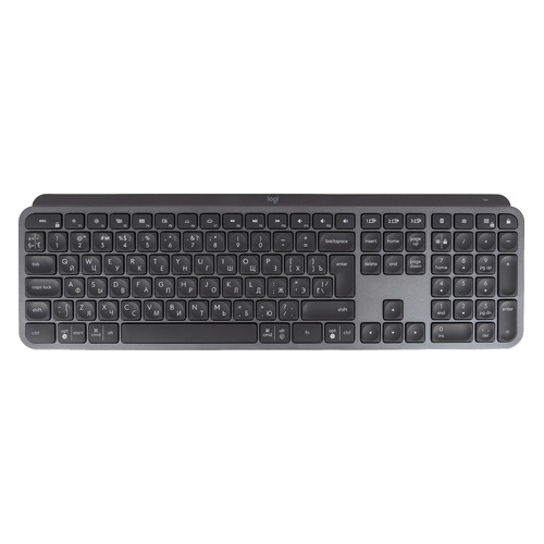 Клавиатура Logitech MX Keys, USB, черный [920-009417]