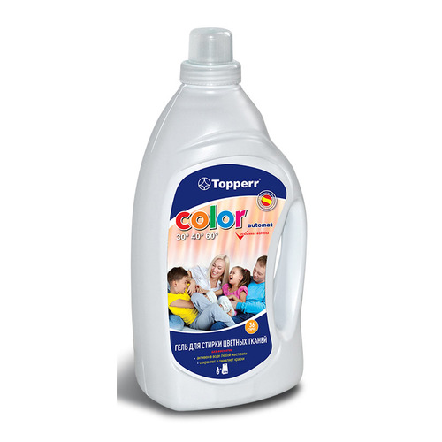 Гель для стирки TOPPERR Color, 2л, цветное белье