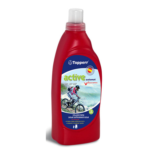 Гель для стирки TOPPERR Active, 1л, универсальный