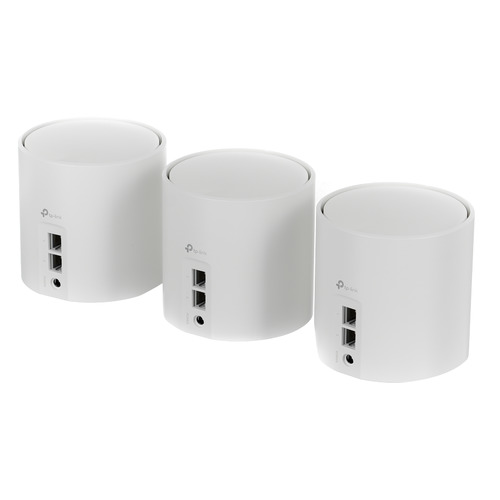 Бесшовный Mesh роутер TP-LINK Deco X60(3-Pack), AX3000, белый